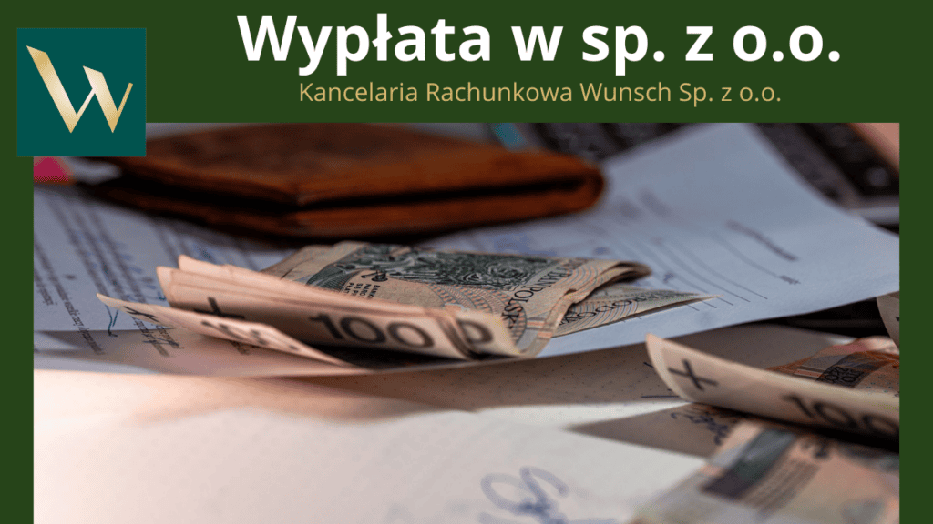 wypłata właściciela ze spółki z o.o.