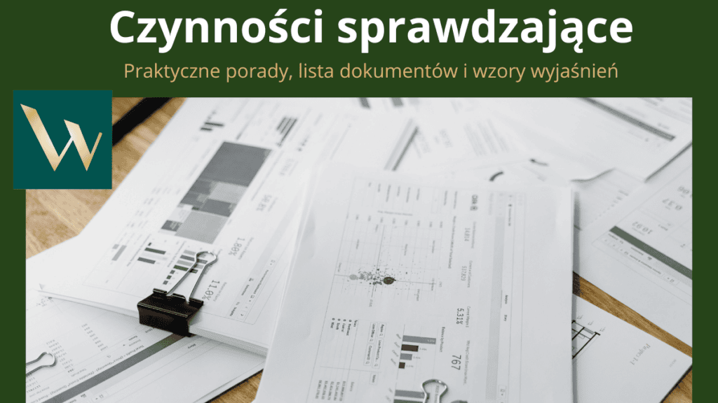 wezwanie na czynności sprawdzające jak przygotować odpowiedź